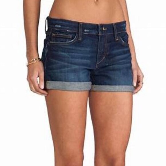 Joe’s jeans loose rolled jean shorts summer beach spring sz 28 - Picture 1 of 8